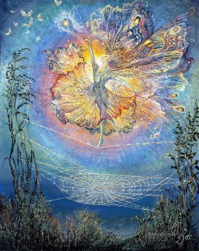 JW fairies silken spells Fantasy Oil Paintings